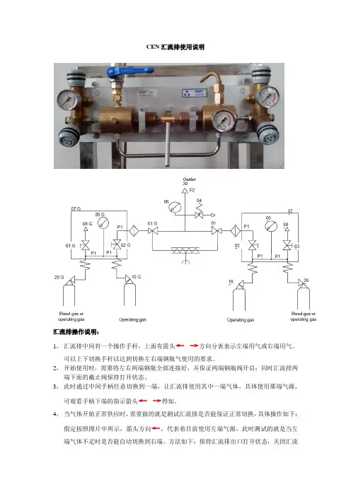 汇流排使用说明