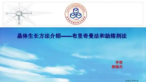晶体生长课ppt