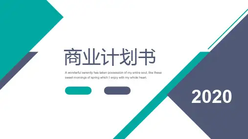 连锁加盟计划书PPT 免费下载