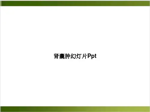 肾囊肿幻灯片[1]PPT培训课件