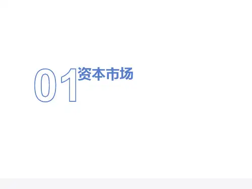 金融市场学第三章资本市场