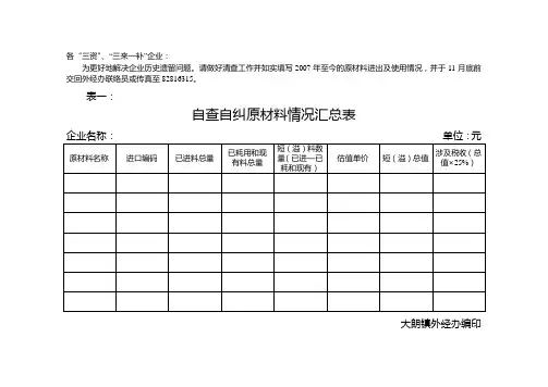 各三资、三一补企业