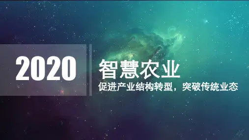 【新】智慧农场小程序源码使用PPT