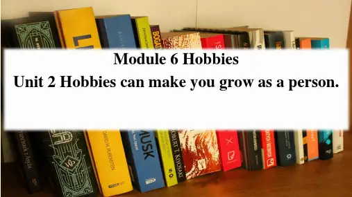Module6Unit2外研版英语八年级下册