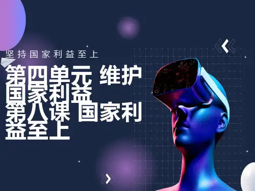 坚持国家利益至上课件(共21张PPT)