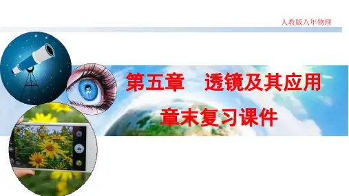 第五章 透镜及其应用 章末复习课