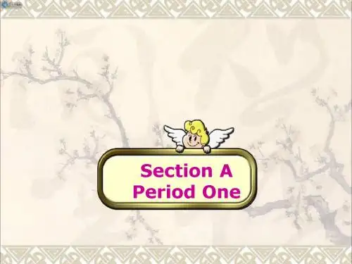 2013版新目标英语八年级上册unit1Section A1