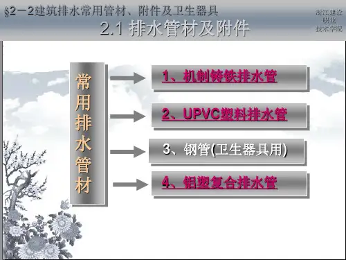 排水管材器具