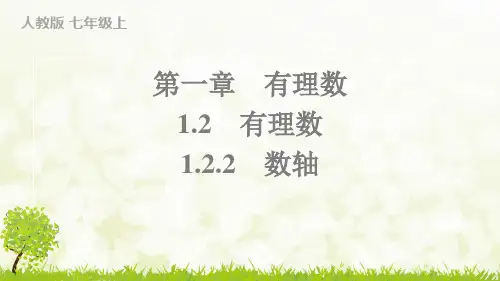 人教版2024-2025学年七年级数学上册1.2.2 数轴(习题课件)