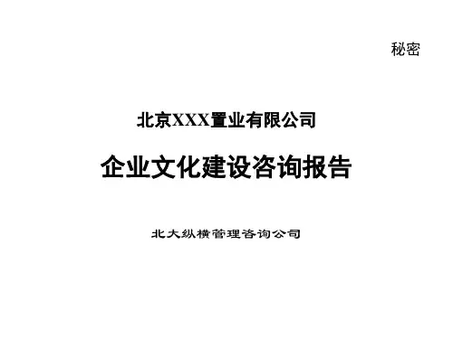【精品】最新北大纵横东环企业文化