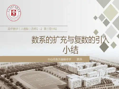 高中数学《第三章数系的扩充与复数的引入小结》55PPT课件