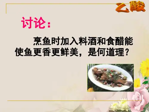 人教版高中化学选修五课件：3.3 羧酸 酯 (1) (共17张PPT)