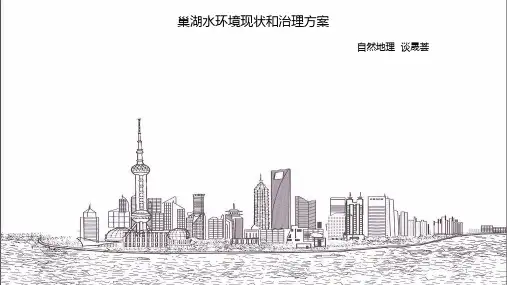 巢湖水环境现状和治理方案(课堂)