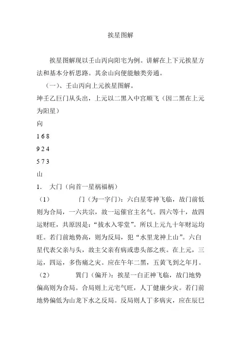 挨星图解