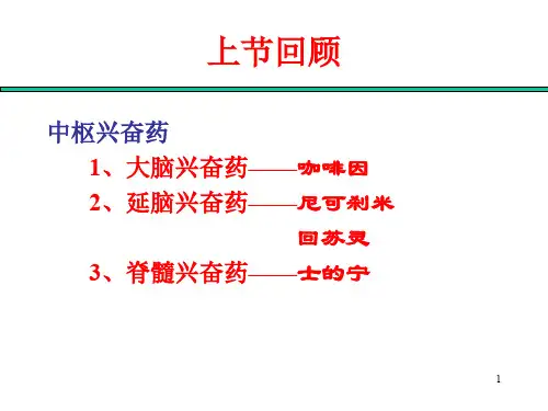 作用于外周神经系统药物