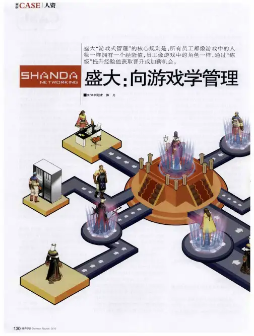 盛大：向游戏学管理