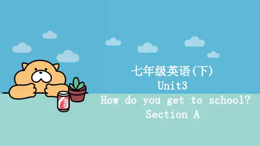 Unit3SectionA专项练习知识清单课件七年级下册