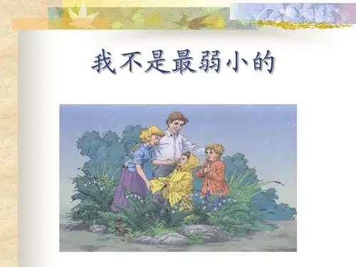 我不是最弱小的