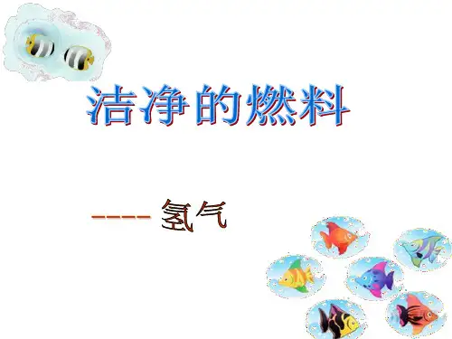 化学5.1洁净的燃料-氢气ppt课件