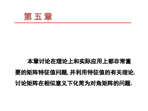 线性代数第五章(第一节内积)PPT课件