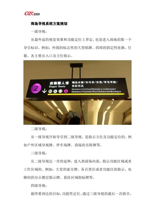 商场导视系统设计方案