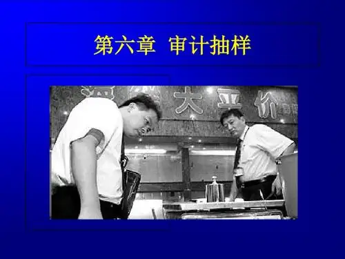 第六章-审计抽样-PPT课件