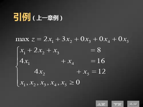 单纯形法迭代原理