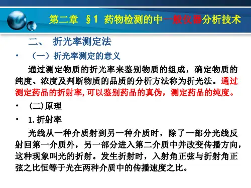 折光率测定