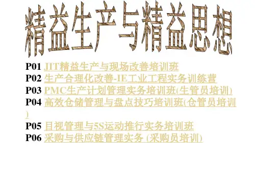 精益生产与精益思想培训课件.pptx