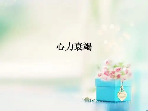 心力衰竭【PPT】