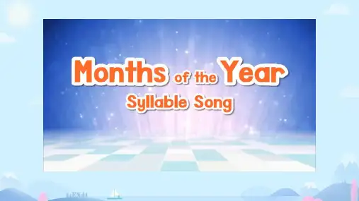 Unit5MonthsoftheyearPartA(课件)闽教版英语五年级上册