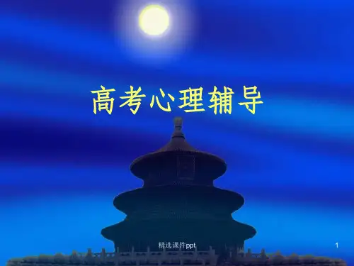 《心理辅导》PPT课件