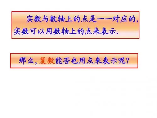 3.1.2复数的几何意义
