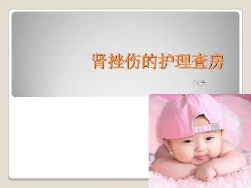 肾挫伤ppt课件
