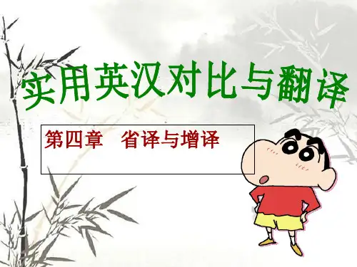 省译与增译