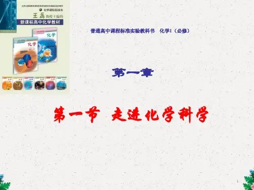 高一上学期化学课件：必修1 1.1 走进化学科学 (共19张PPT)
