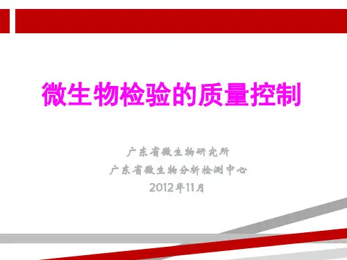 微生物检验的质量控制.ppt