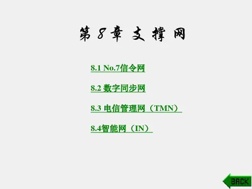 《通信网理论与技术》课件第8章