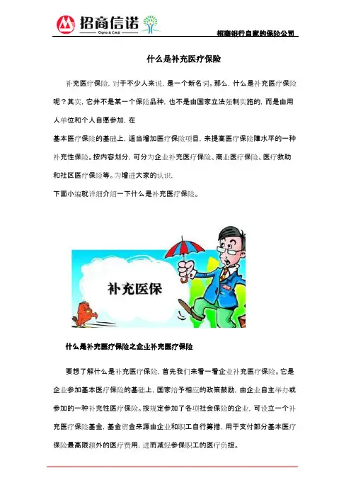 什么是补充医疗保险