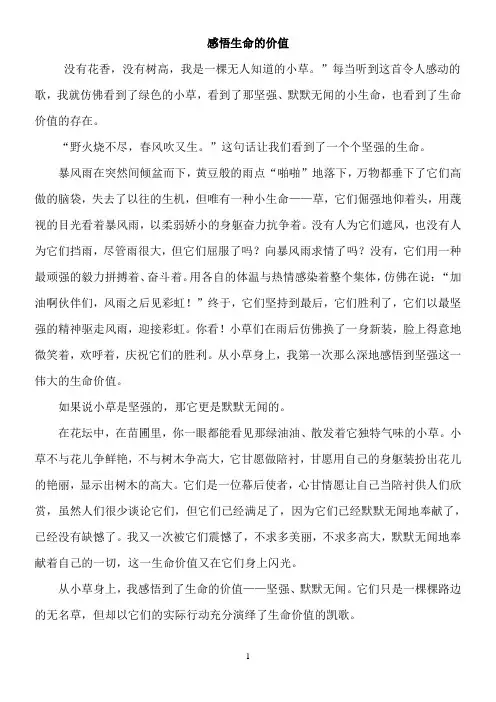 小升初满分作文汇总百篇精选