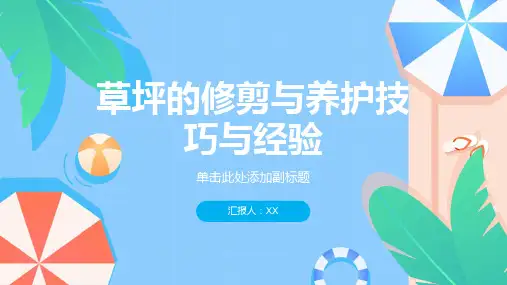 草坪的修剪与养护技巧与经验