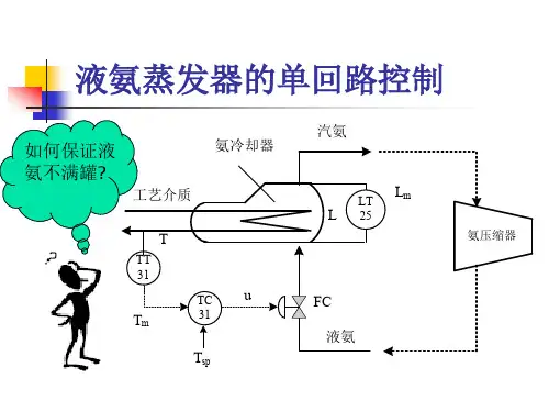 液氨蒸发器的约束控制