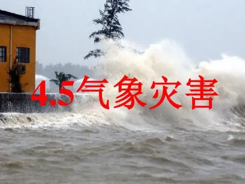 2018-2019学年人教版地理高中选修五 2.4中国的气象灾害 名师公开课省级获奖课件(共30张PPT)