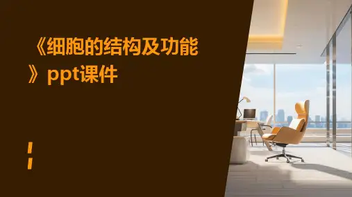 《细胞的结构及功能》课件