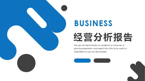 携程网经营分析工作汇报PPT