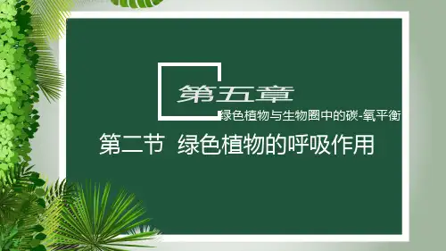 人教版生物七年级上册.2《绿色植物的呼吸作用》课件