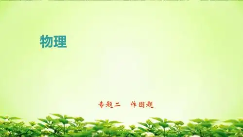 2019中考物理专题二 作图题