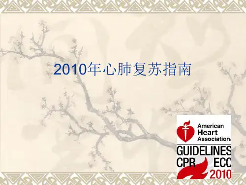 心肺复苏指南(完整版)