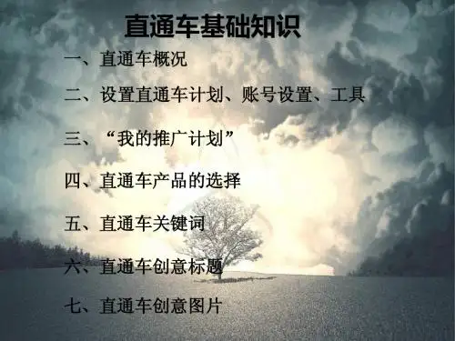 直通车