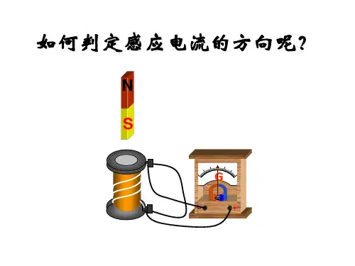 楞次定律----感应电流方向的判定